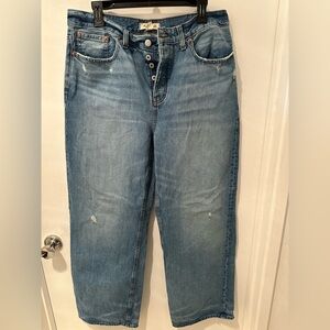Madewell Low Slung Baggy Jeans - Size 29